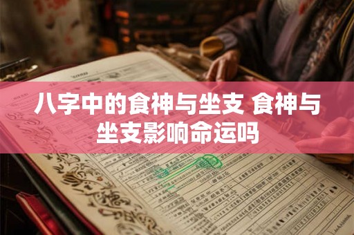 八字中的食神与坐支 食神与坐支影响命运吗