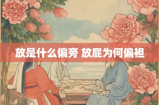放是什么偏旁 放屁为何偏袒
