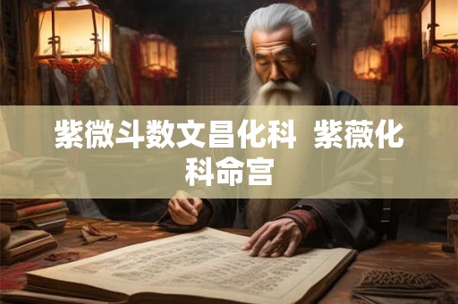紫微斗数文昌化科 紫薇化科命宫 紫微斗数文昌化科 紫薇化科命宫