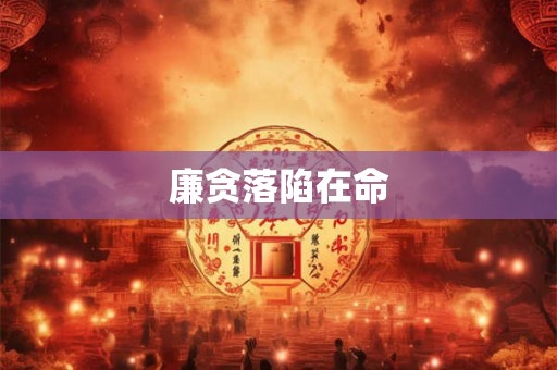 廉贪落陷在命