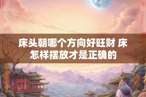 床头朝哪个方向好旺财 床怎样摆放才是正确的