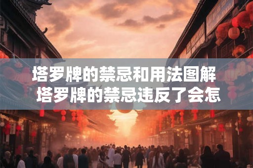 塔罗牌的禁忌和用法图解  塔罗牌的禁忌违反了会怎么样