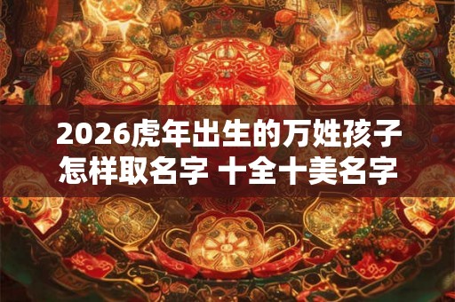 2026虎年出生的万姓孩子怎样取名字 十全十美名字 2026虎年出生的万姓孩子怎样取名字 十全十美名字