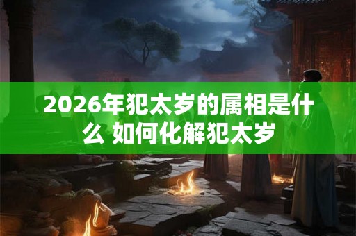2026年犯太岁的属相是什么 如何化解犯太岁
