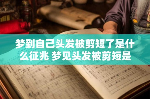 梦到自己头发被剪短了是什么征兆 梦见头发被剪短是什么预兆