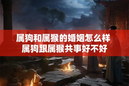 属狗和属猴的婚姻怎么样 属狗跟属猴共事好不好