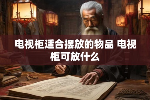 电视柜适合摆放的物品 电视柜可放什么 电视柜适合摆放的物品 电视柜可放什么