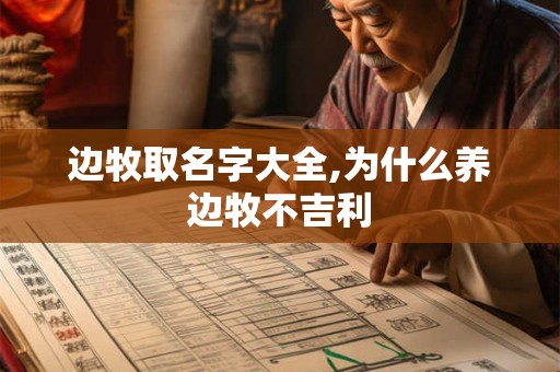 边牧取名字大全,为什么养边牧不吉利
