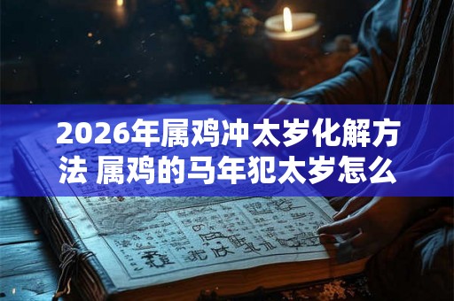 2026年属鸡冲太岁化解方法 属鸡的马年犯太岁怎么化解