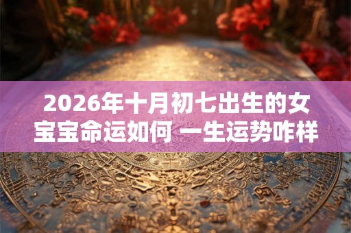2026年十月初七出生的女宝宝命运如何 一生运势咋样 2026年十月初七出生的女宝宝命运如何 一生运势咋样