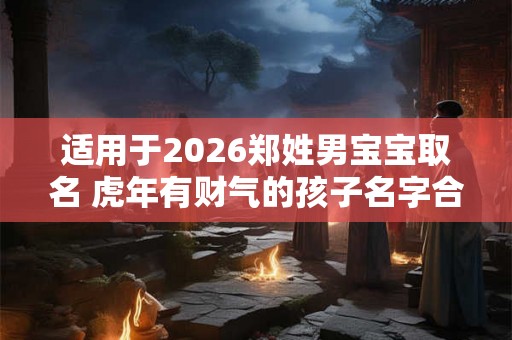 适用于2026郑姓男宝宝取名 虎年有财气的孩子名字合集