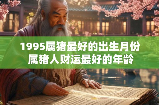 1995属猪最好的出生月份 属猪人财运最好的年龄