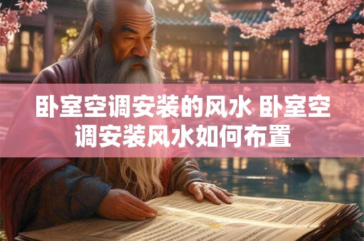卧室空调安装的风水 卧室空调安装风水如何布置