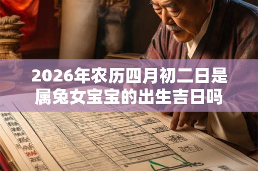 2026年农历四月初二日是属兔女宝宝的出生吉日吗