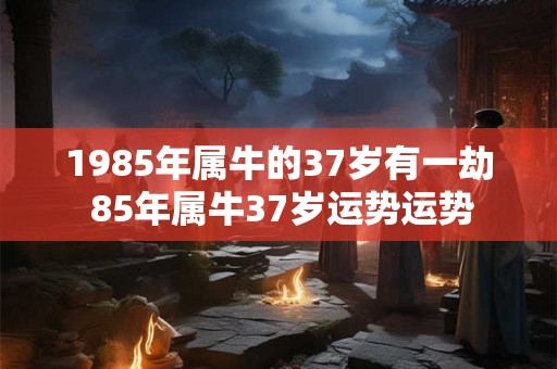 1985年属牛的37岁有一劫 85年属牛37岁运势运势