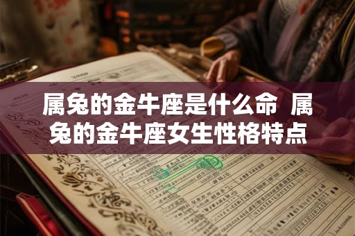 属兔的金牛座是什么命 属兔的金牛座女生性格特点 属兔的金牛座是什么命 属兔的金牛座女生性格特点