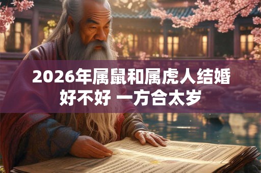 2026年属鼠和属虎人结婚好不好 一方合太岁