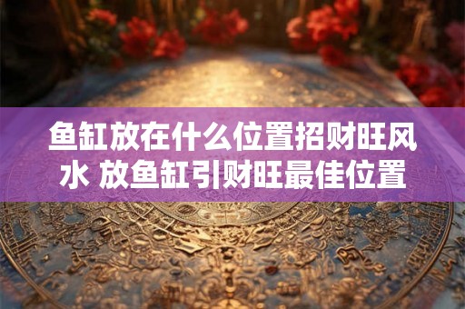 鱼缸放在什么位置招财旺风水 放鱼缸引财旺最佳位置在哪