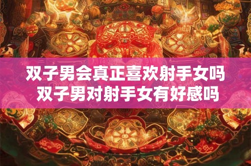 双子男会真正喜欢射手女吗 双子男对射手女有好感吗