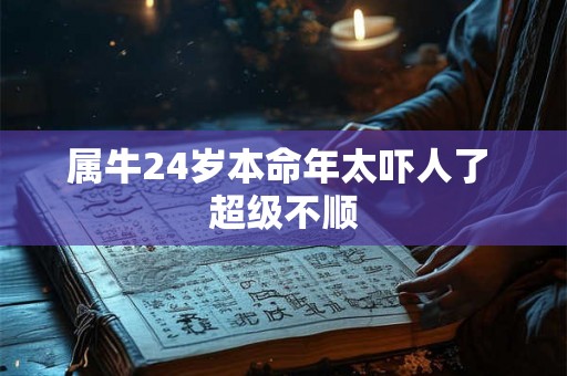 属牛24岁本命年太吓人了 超级不顺