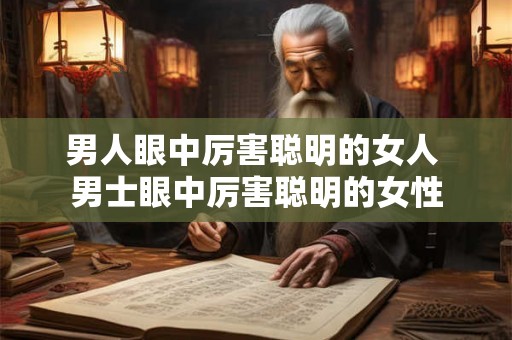 男人眼中厉害聪明的女人 男士眼中厉害聪明的女性