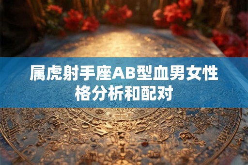 属虎射手座AB型血男女性格分析和配对