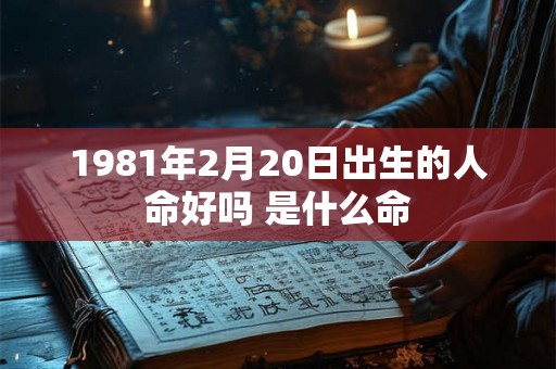 1981年2月20日出生的人命好吗 是什么命 1981年2月20日出生的人命好吗 是什么命