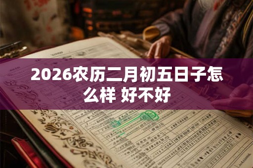 2026农历二月初五日子怎么样 好不好