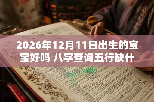 2026年12月11日出生的宝宝好吗 八字查询五行缺什么