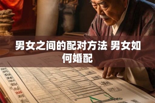 男女之间的配对方法 男女如何婚配