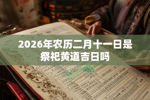 2026年农历二月十一日是祭祀黄道吉日吗