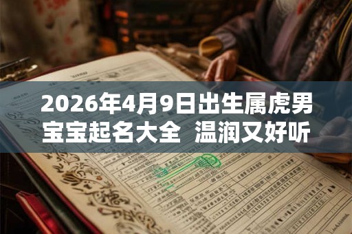 2026年4月9日出生属虎男宝宝起名大全 温润又好听 2026年4月9日出生属虎男宝宝起名大全 温润又好听