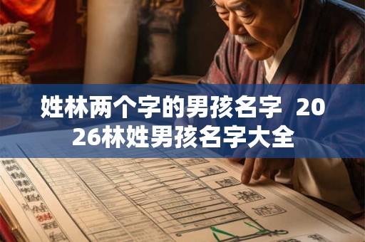 姓林两个字的男孩名字  2026林姓男孩名字大全
