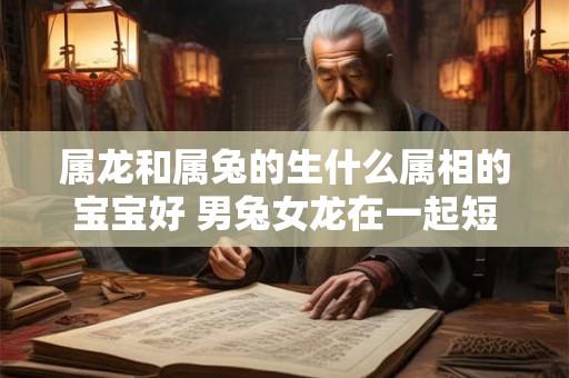 属龙和属兔的生什么属相的宝宝好 男兔女龙在一起短命吗