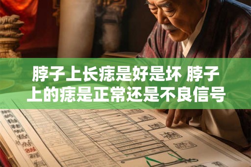 脖子上长痣是好是坏 脖子上的痣是正常还是不良信号