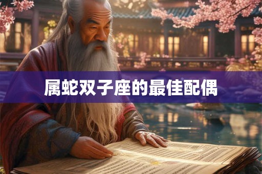 属蛇双子座的最佳配偶