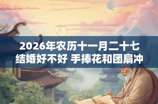 2026年农历十一月二十七结婚好不好 手捧花和团扇冲突吗 2026年农历十一月二十七结婚好不好 手捧花和团扇冲突吗