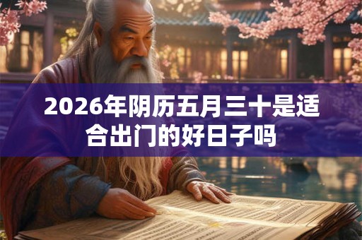 2026年阴历五月三十是适合出门的好日子吗 2026年阴历五月三十是适合出门的好日子吗