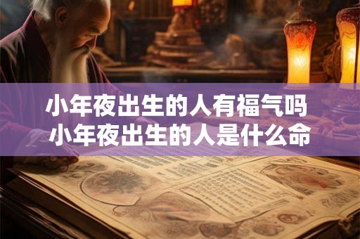 小年夜出生的人有福气吗 小年夜出生的人是什么命