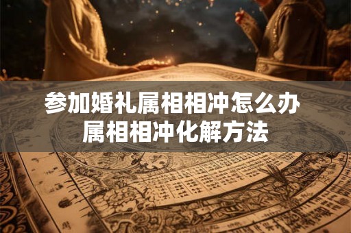参加婚礼属相相冲怎么办 属相相冲化解方法