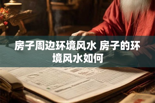 房子周边环境风水 房子的环境风水如何 房子周边环境风水 房子的环境风水如何