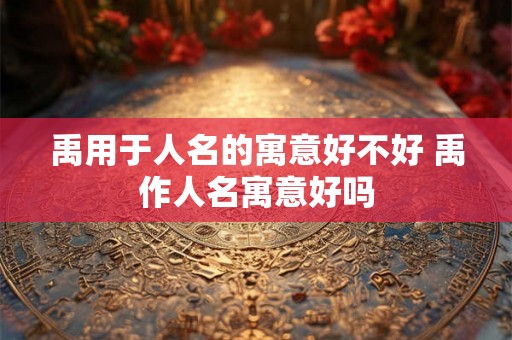 禹用于人名的寓意好不好 禹作人名寓意好吗 禹用于人名的寓意好不好 禹作人名寓意好吗