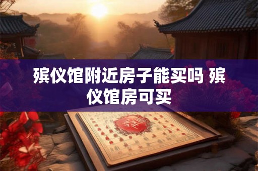 殡仪馆附近房子能买吗 殡仪馆房可买