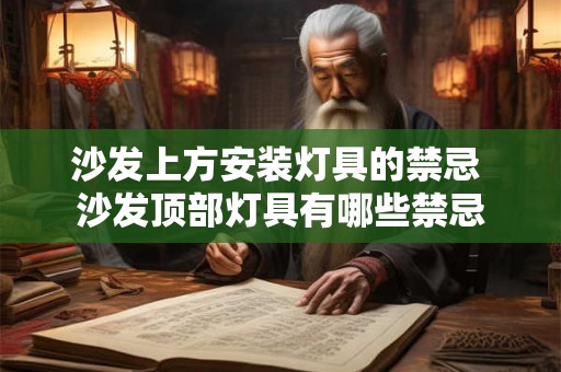 沙发上方安装灯具的禁忌 沙发顶部灯具有哪些禁忌