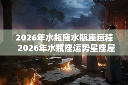 2026年水瓶座水瓶座运程  2026年水瓶座运势星座屋