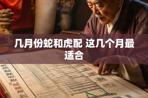 几月份蛇和虎配 这几个月最适合