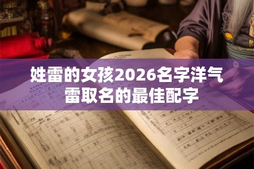 姓雷的女孩2026名字洋气  雷取名的最佳配字