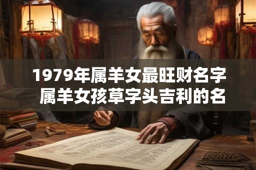 1979年属羊女最旺财名字  属羊女孩草字头吉利的名字