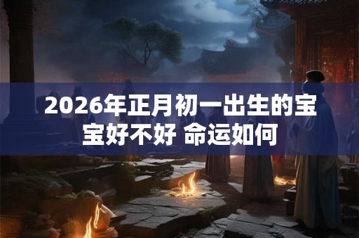 2026年正月初一出生的宝宝好不好 命运如何