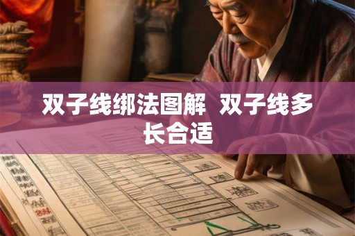 双子线绑法图解  双子线多长合适